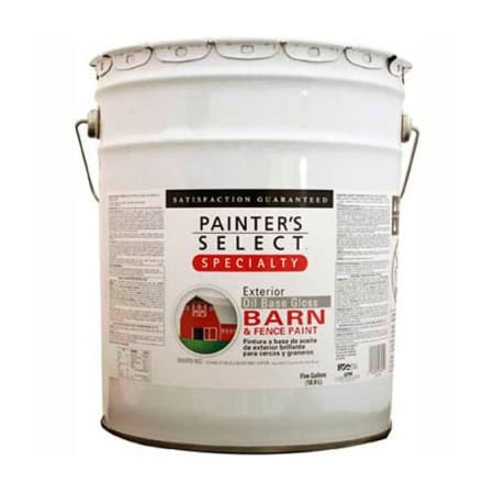 General Paint Fence Paint, Gloss, White, 1 gal 798413